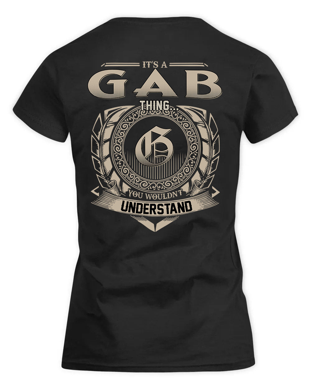 GAB HH88-K2–Personalized Name Quote Apparel “It’s a/an NAME Thing You Wouldn’t Understand”