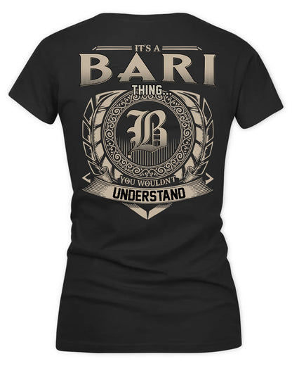 BARI HH88-K2–Personalized Name Quote Apparel “It’s a/an NAME Thing You Wouldn’t Understand”