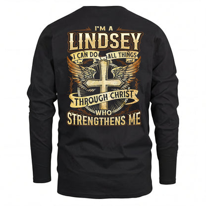 LINDSEY HH88-K2–Personalized Name Quote T-Shirt