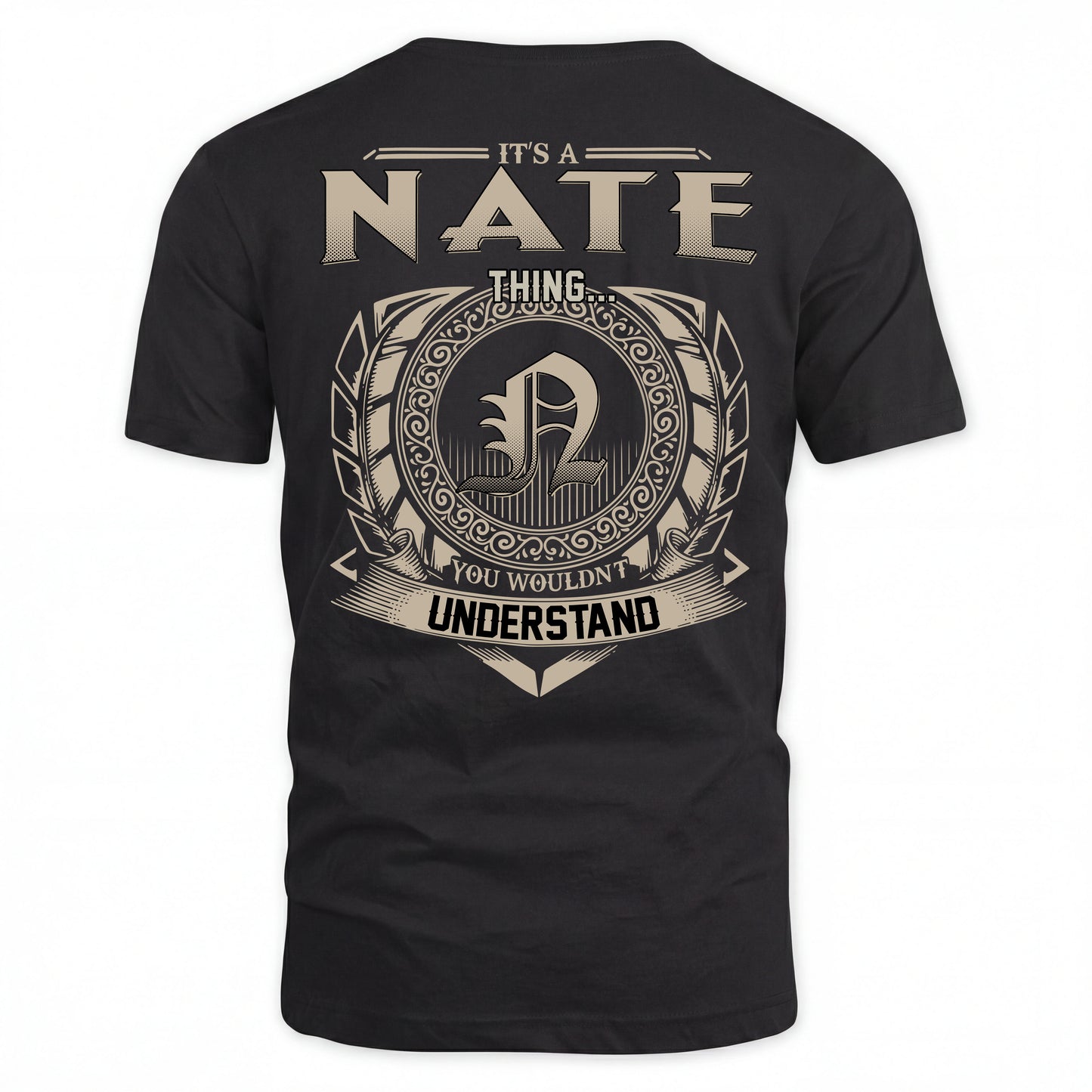 NATE HH88-K2–Personalized Name Quote Apparel “It’s an NAME Thing You Wouldn’t Understand”