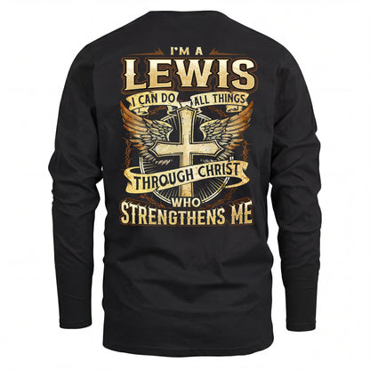 LEWIS HH88-K2–Personalized Name Quote T-Shirt