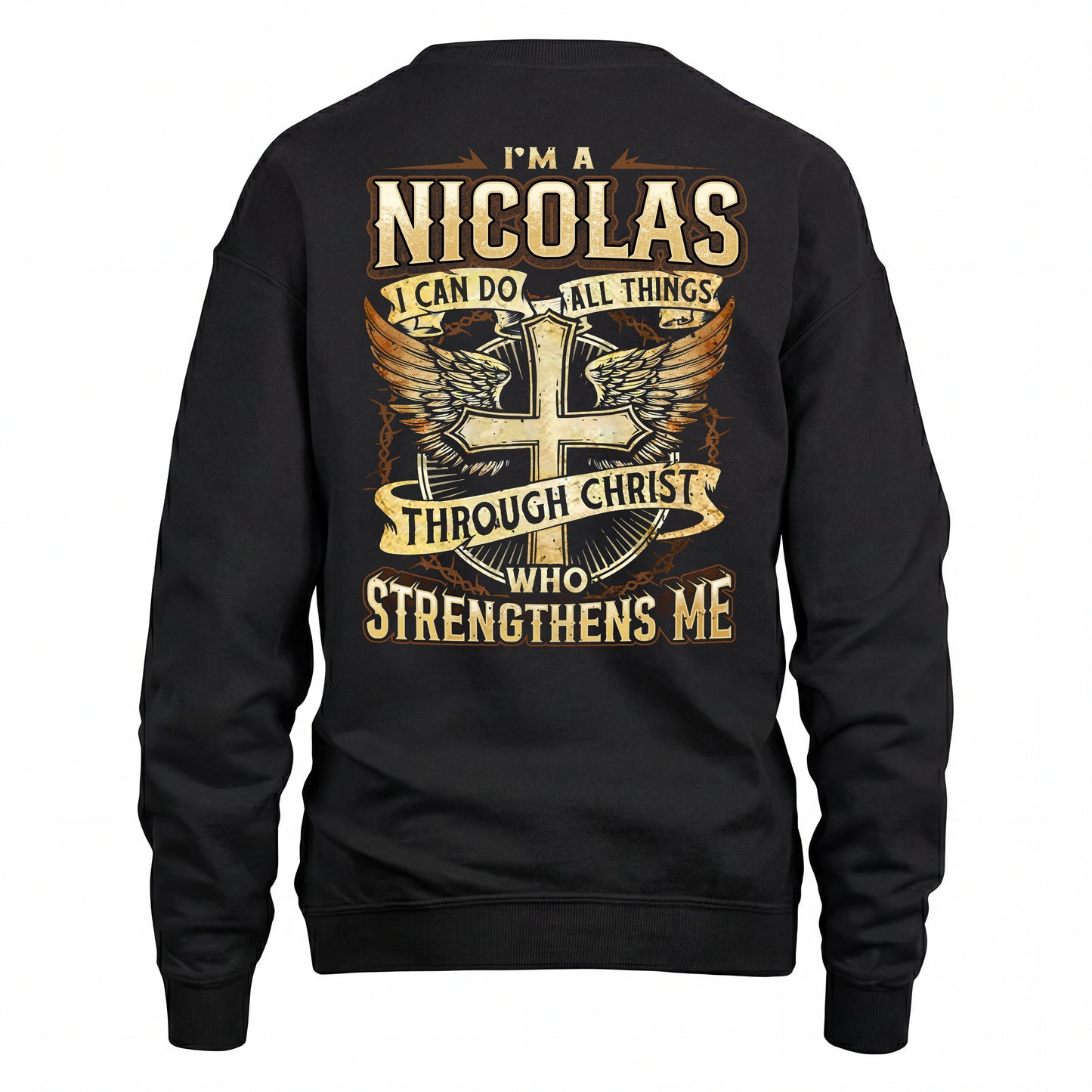 NICOLAS HH88-K2–Personalized Name Quote T-Shirt