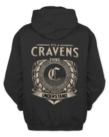 CRAVENS HH88-K2–Personalized Name Quote Apparel “It’s a/an NAME Thing You Wouldn’t Understand”