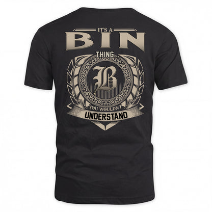 BIN HH88-K2–Personalized Name Quote Apparel “It’s a/an NAME Thing You Wouldn’t Understand”