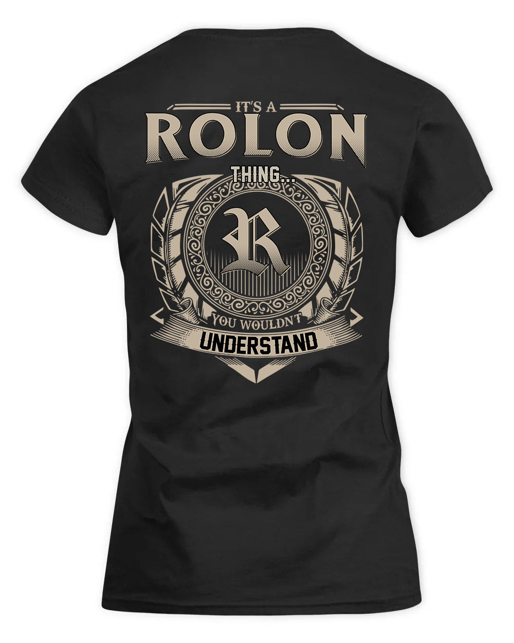 ROM HH88-K2–Personalized Name Quote Apparel “It’s a/an NAME Thing You Wouldn’t Understand”