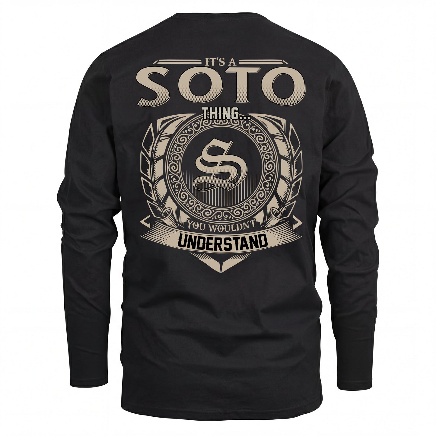 SOTO HH88-K2–Personalized Name Quote Apparel “It’s an NAME Thing You Wouldn’t Understand”