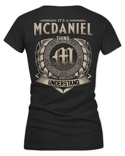 MCDERMOTT HH88-K2–Personalized Name Quote Apparel “It’s a/an NAME Thing You Wouldn’t Understand”