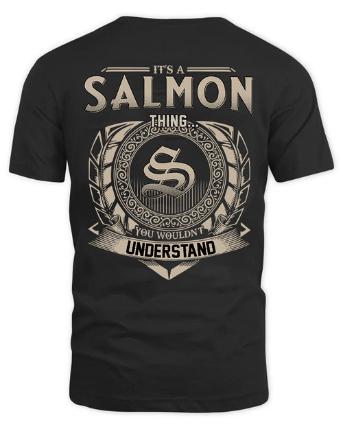 SALMON HH88-K2–Personalized Name Quote Apparel “It’s a/an NAME Thing You Wouldn’t Understand”