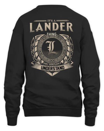 LANDER HH88-K2–Personalized Name Quote Apparel “It’s a/an NAME Thing You Wouldn’t Understand”
