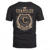 CHANDLER 2K-101–Personalized Name Quote Apparel “I Am NAME May Not Be Perfect But I Am Limited Edition”