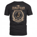 JONATHAN 2K-101–Personalized Name Quote Apparel “I Am NAME May Not Be Perfect But I Am Limited Edition”