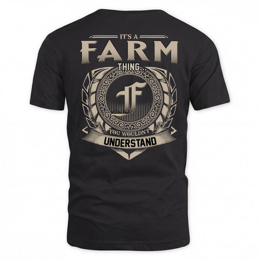 FARM HH88-K2–Personalized Name Quote Apparel “It’s a/an NAME Thing You Wouldn’t Understand”