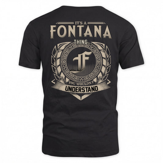 FONTANA HH88-K2–Personalized Name Quote Apparel “It’s a/an NAME Thing You Wouldn’t Understand”