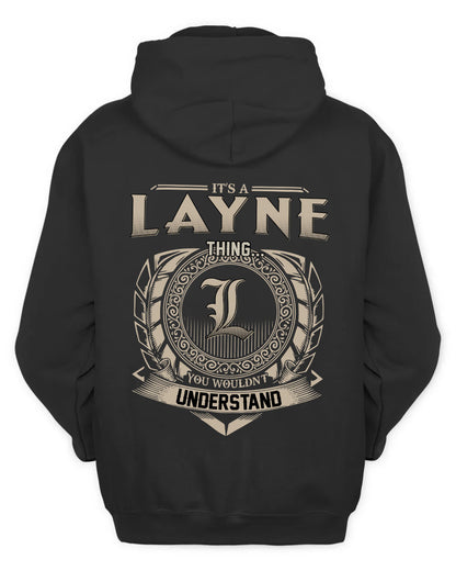 LAYNE HH88-K2–Personalized Name Quote Apparel “It’s a/an NAME Thing You Wouldn’t Understand”