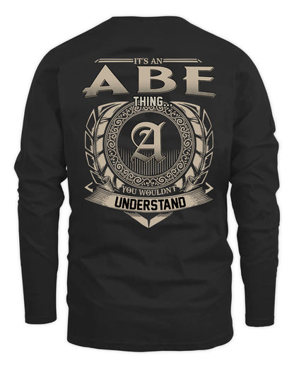 ABE HH88-K2–Personalized Name Quote Apparel “It’s a/an NAME Thing You Wouldn’t Understand”