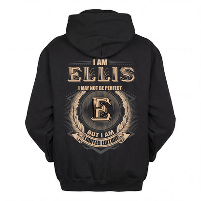 ELLIS 2K-101–Personalized Name Quote Apparel “I Am NAME May Not Be Perfect But I Am Limited Edition”