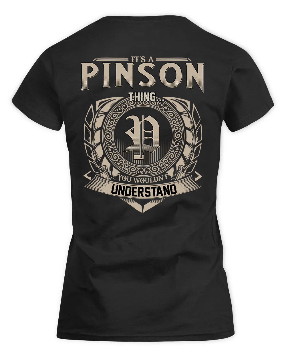 PINTO HH88-K2–Personalized Name Quote Apparel “It’s a/an NAME Thing You Wouldn’t Understand”