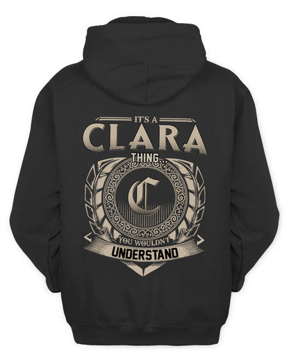 CLARA HH88-K2–Personalized Name Quote Apparel “It’s a/an NAME Thing You Wouldn’t Understand”