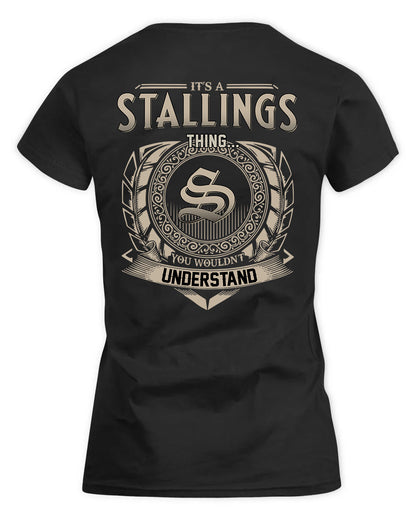 STAMPER HH88-K2–Personalized Name Quote Apparel “It’s a/an NAME Thing You Wouldn’t Understand”
