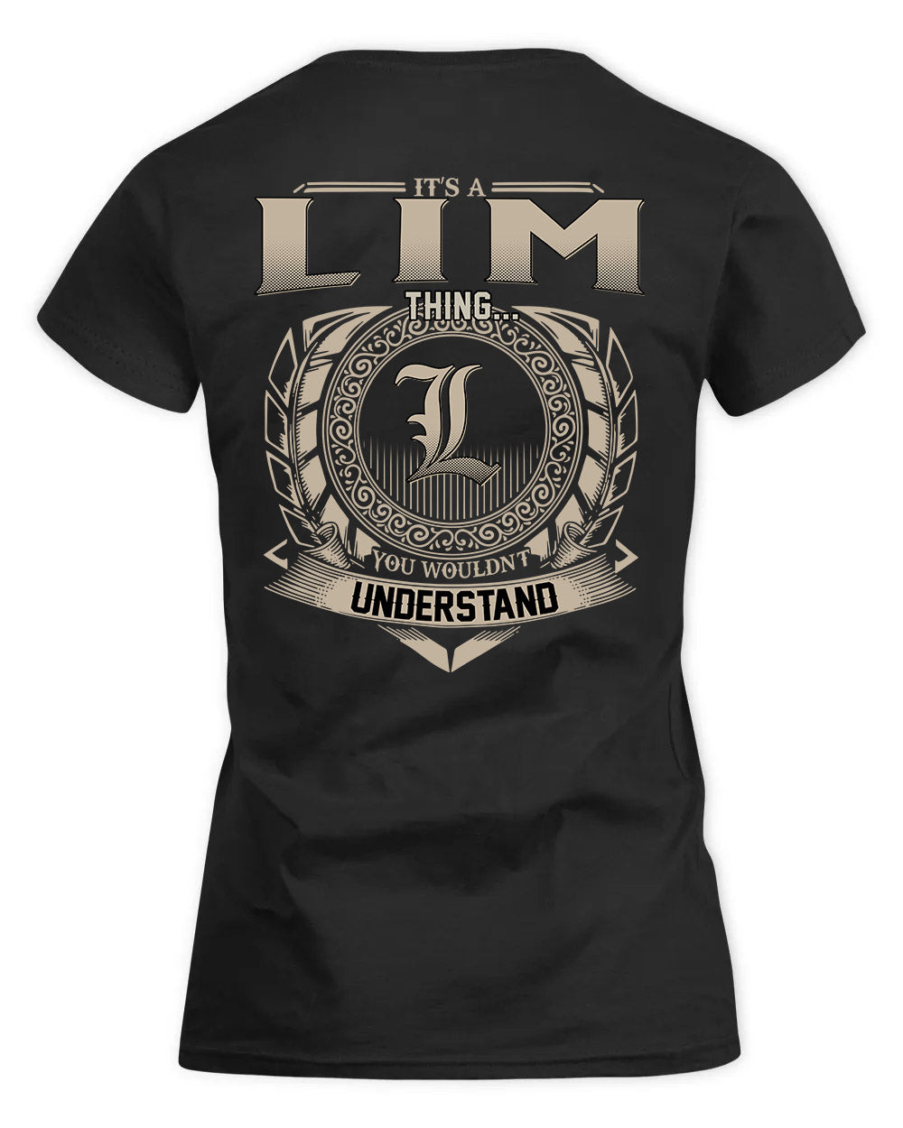 LIM HH88-K2–Personalized Name Quote Apparel “It’s a/an NAME Thing You Wouldn’t Understand”