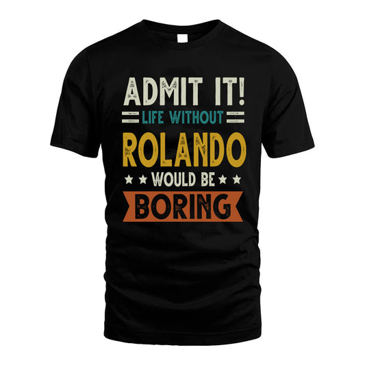 GILLILAND HH88-K2–Personalized Funny Quote Apparel “Life Without NAME Would Be Boring”