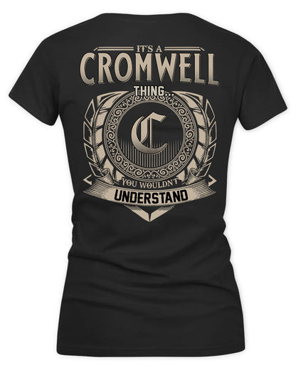 CRONIN HH88-K2–Personalized Name Quote Apparel “It’s a/an NAME Thing You Wouldn’t Understand”