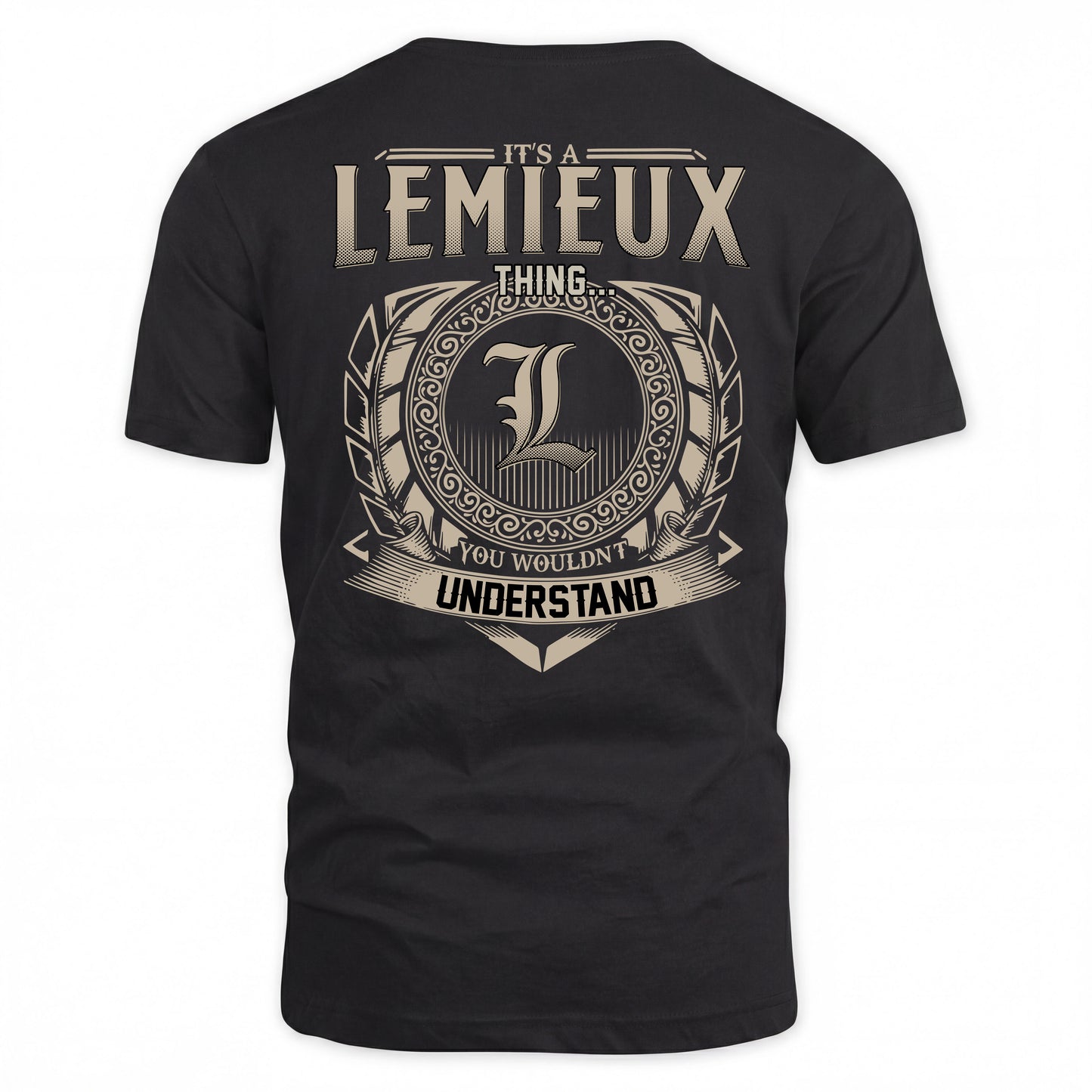 LEMIEUX HH88-K2–Personalized Name Quote Apparel “It’s a/an NAME Thing You Wouldn’t Understand”