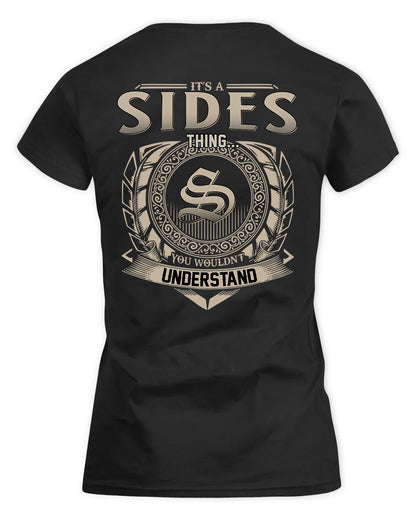 SIDNEY HH88-K2–Personalized Name Quote Apparel “It’s a/an NAME Thing You Wouldn’t Understand”