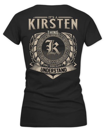 KISH HH88-K2–Personalized Name Quote Apparel “It’s a/an NAME Thing You Wouldn’t Understand”