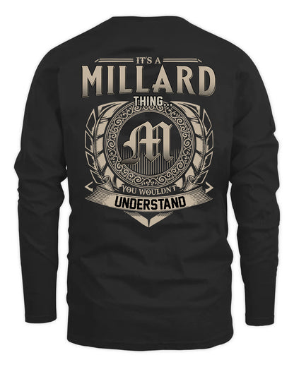 MILLARD HH88-K2–Personalized Name Quote Apparel “It’s a/an NAME Thing You Wouldn’t Understand”