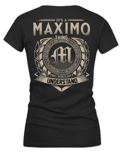 MAYA HH88-K2–Personalized Name Quote Apparel “It’s a/an NAME Thing You Wouldn’t Understand”