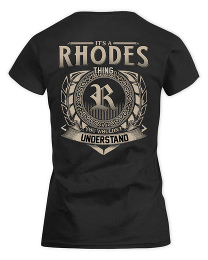 RHYS HH88-K2–Personalized Name Quote Apparel “It’s a/an NAME Thing You Wouldn’t Understand”