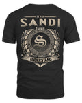 SANDI HH88-K2–Personalized Name Quote Apparel “It’s a/an NAME Thing You Wouldn’t Understand”