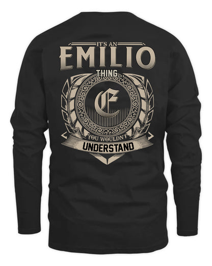 EMILIO HH88-K2–Personalized Name Quote Apparel “It’s a/an NAME Thing You Wouldn’t Understand”