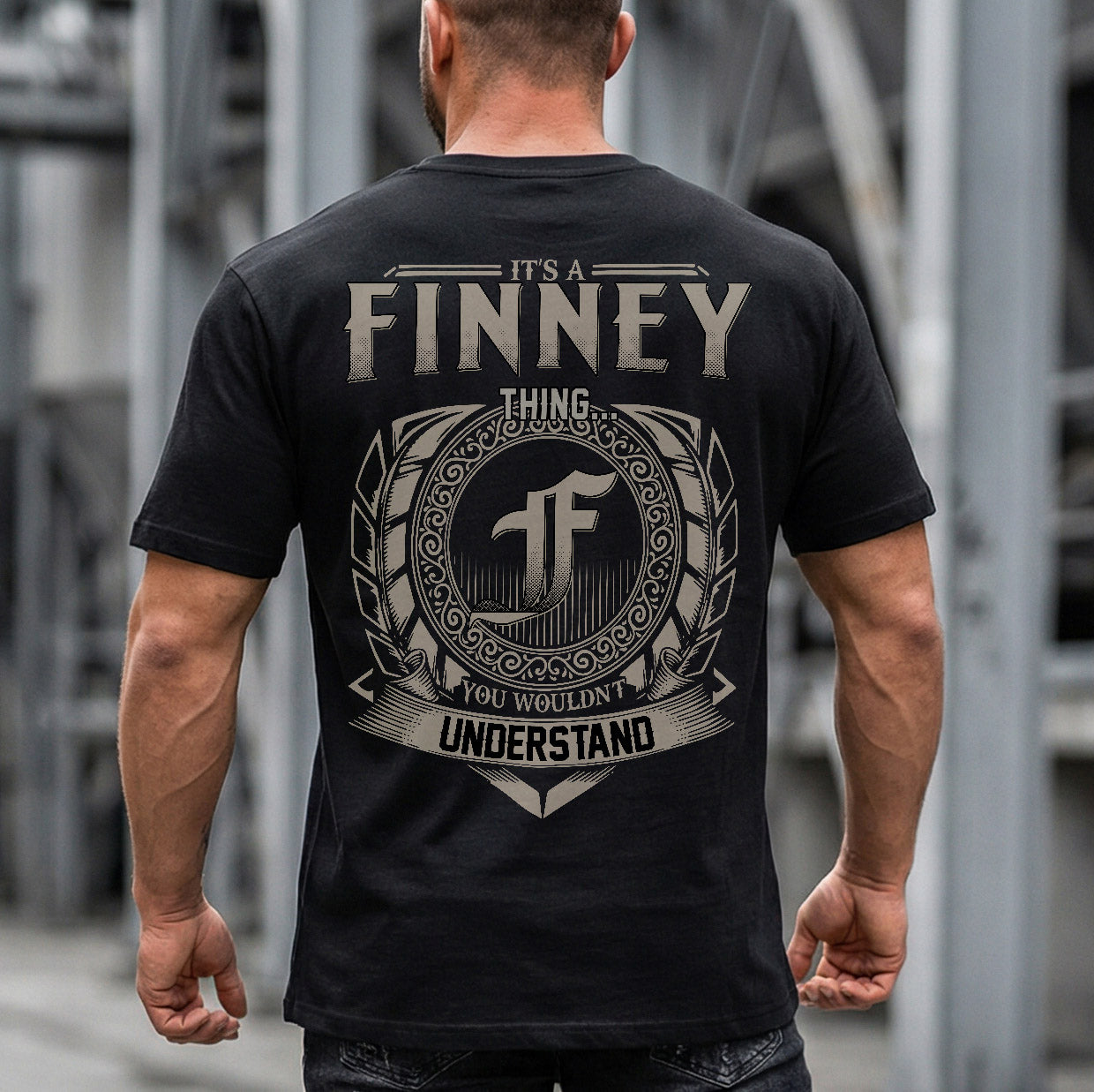 FINNEY HH88-K2–Personalized Name Quote Apparel “It’s a/an NAME Thing You Wouldn’t Understand”