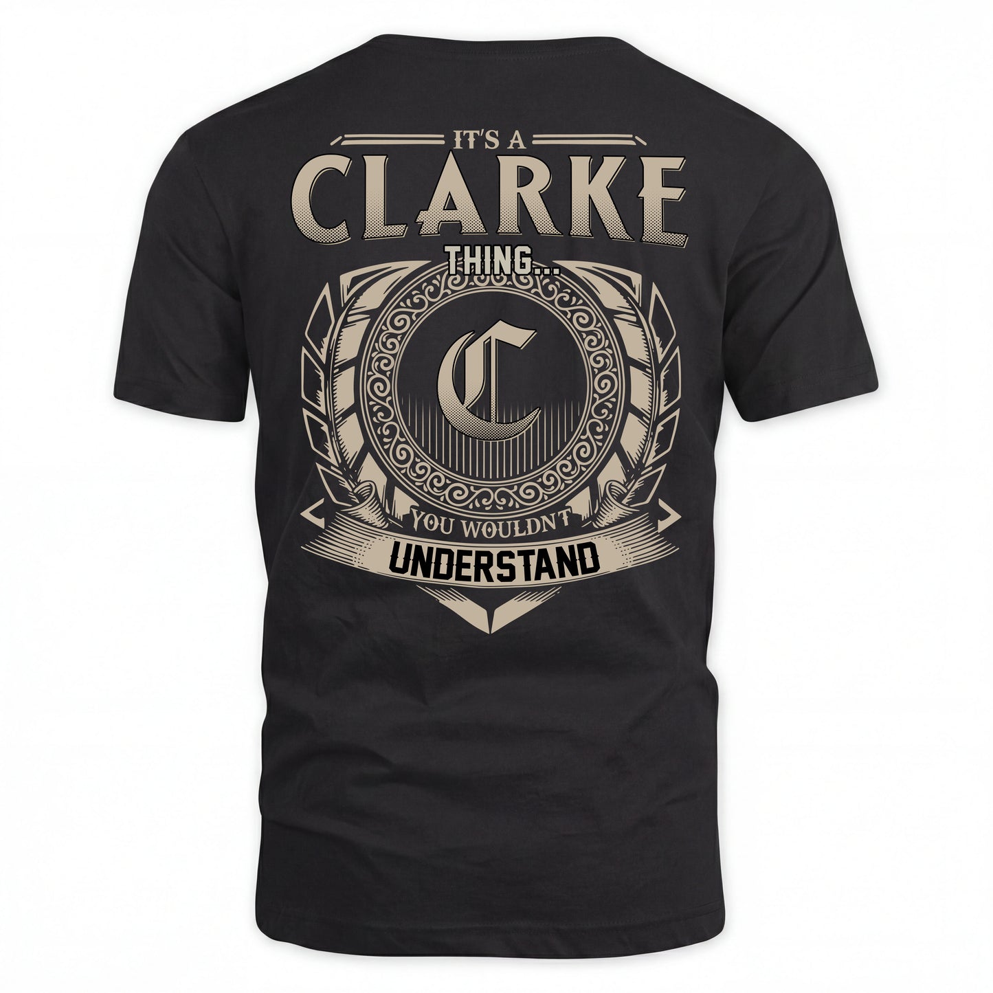 CLARKE HH88-K2–Personalized Name Quote Apparel “It’s an NAME Thing You Wouldn’t Understand”