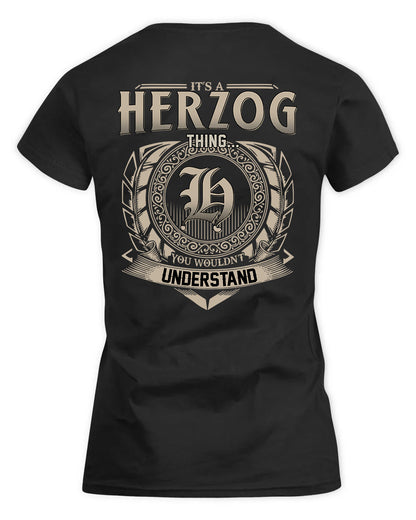 HERZOG HH88-K2–Personalized Name Quote Apparel “It’s a/an NAME Thing You Wouldn’t Understand”
