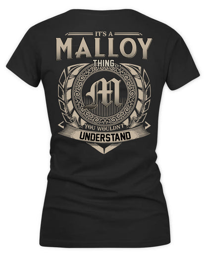 MALONE HH88-K2–Personalized Name Quote Apparel “It’s a/an NAME Thing You Wouldn’t Understand”