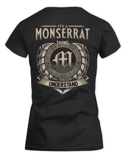 MONSON HH88-K2–Personalized Name Quote Apparel “It’s a/an NAME Thing You Wouldn’t Understand”