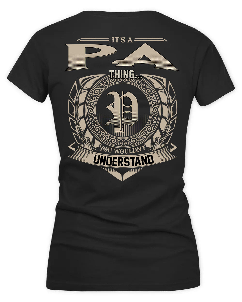 PA HH88-K2–Personalized Name Quote Apparel “It’s a/an NAME Thing You Wouldn’t Understand”