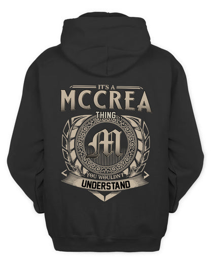 MCCREA HH88-K2–Personalized Name Quote Apparel “It’s a/an NAME Thing You Wouldn’t Understand”