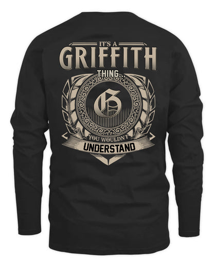 GRIFFITH HH88-K2–Personalized Name Quote Apparel “It’s a/an NAME Thing You Wouldn’t Understand”