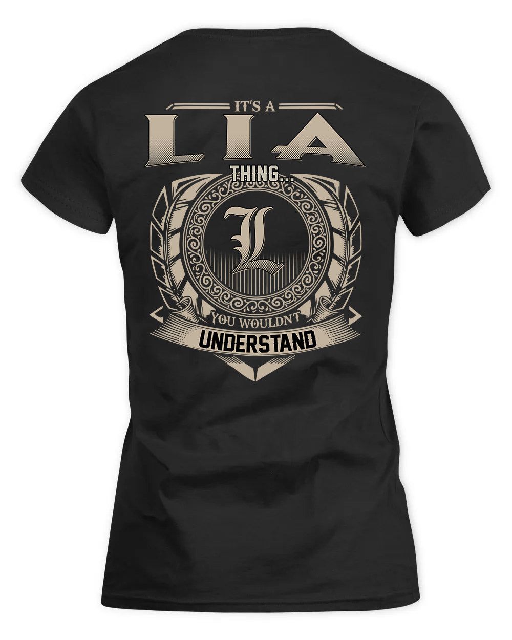 LIA HH88-K2–Personalized Name Quote Apparel “It’s a/an NAME Thing You Wouldn’t Understand”