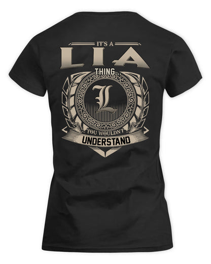 LIA HH88-K2–Personalized Name Quote Apparel “It’s a/an NAME Thing You Wouldn’t Understand”