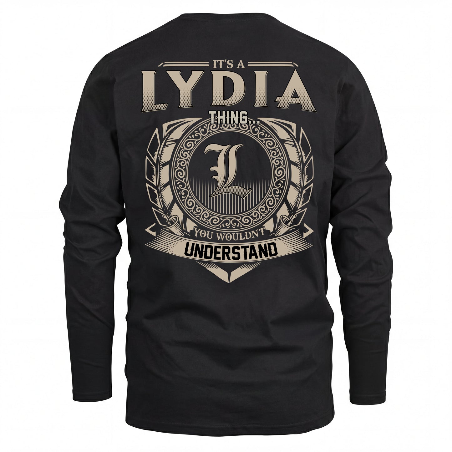 LYDIA HH88-K2–Personalized Name Quote Apparel “It’s an NAME Thing You Wouldn’t Understand”