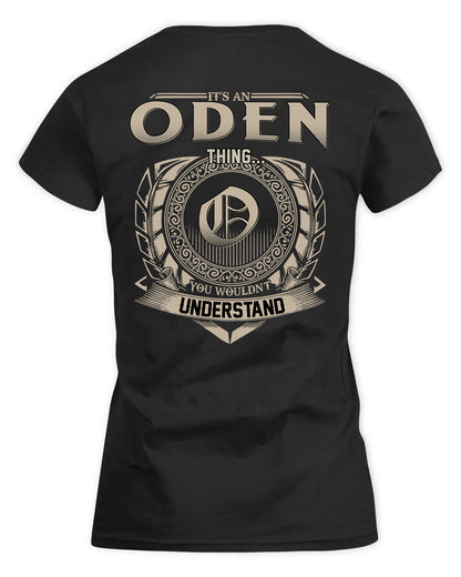 ODETTE HH88-K2–Personalized Name Quote Apparel “It’s a/an NAME Thing You Wouldn’t Understand”