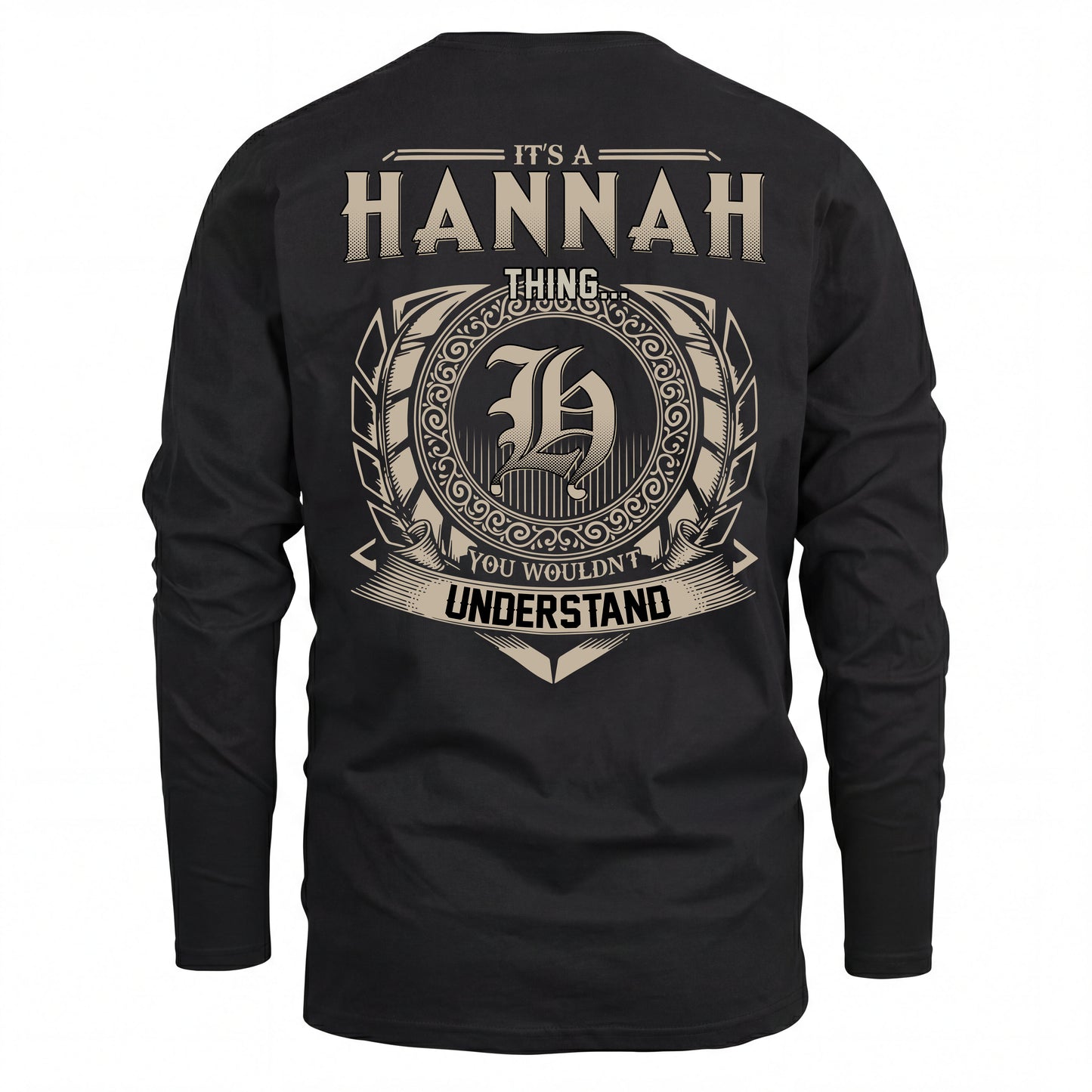 HANNAH HH88-K2–Personalized Name Quote Apparel “It’s an NAME Thing You Wouldn’t Understand”