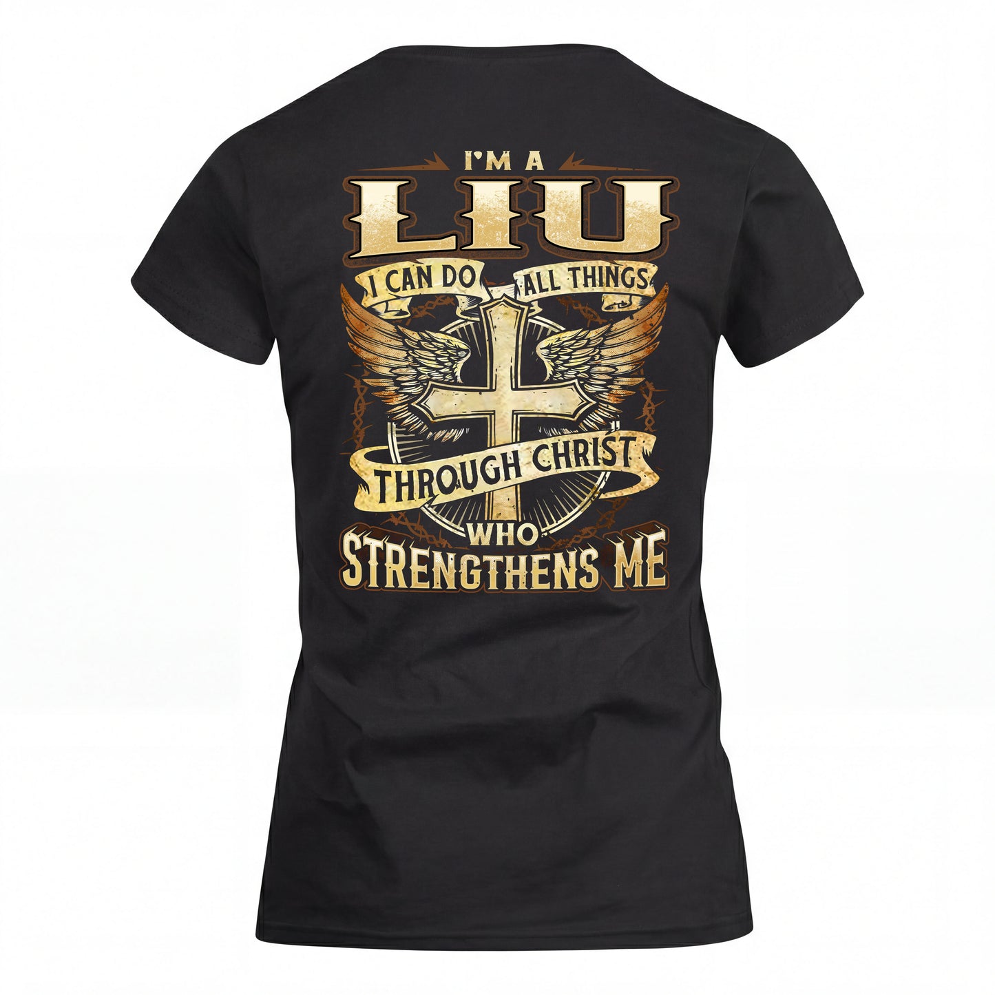 LIU HH88-K2–Personalized Name Quote T-Shirt