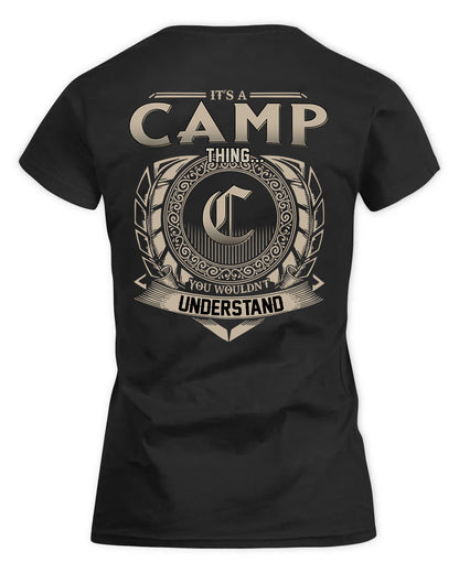 CAMP HH88-K2–Personalized Name Quote Apparel “It’s a/an NAME Thing You Wouldn’t Understand”