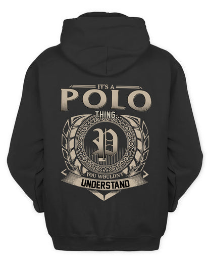 POLO HH88-K2–Personalized Name Quote Apparel “It’s a/an NAME Thing You Wouldn’t Understand”